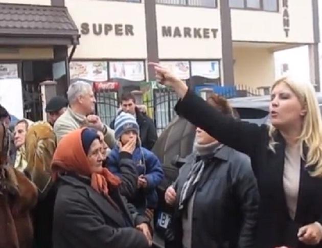 Elena Udrea a trecut testul de precupeață politică pe maidan
