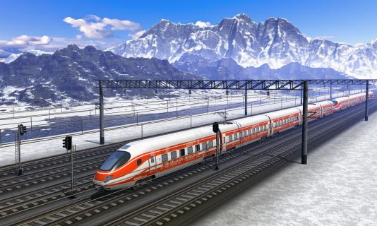 China uimeste: Tren de mare viteza, in conditii extreme