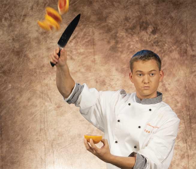 Dragoş Bercea, cel mai tânăr concurent Top Chef:  “Eu n-am voie să greşesc”
