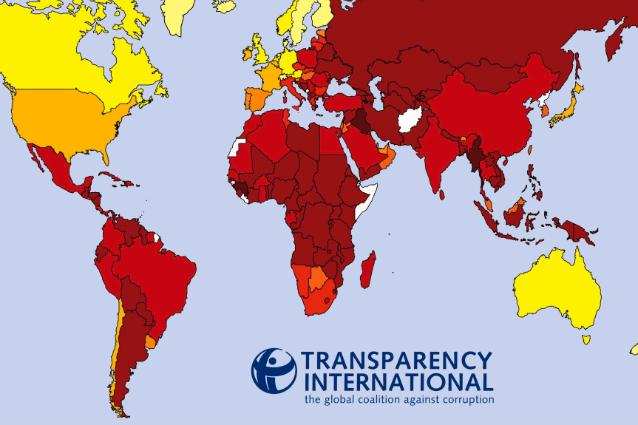 Transparency International a dat publicităţii topul celor mai corupte ţări din lume. Vezi pe ce loc se află România