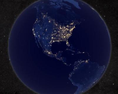 Noi imagini incredibile surprinse de NASA: Cum arată Pământul noaptea (VIDEO)