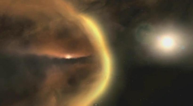 NAŞTEREA unei stele: Astronomii au descoperit &quot;Sfantul Graal&quot; care poate explica formarea sistemului nostru solar (VIDEO)