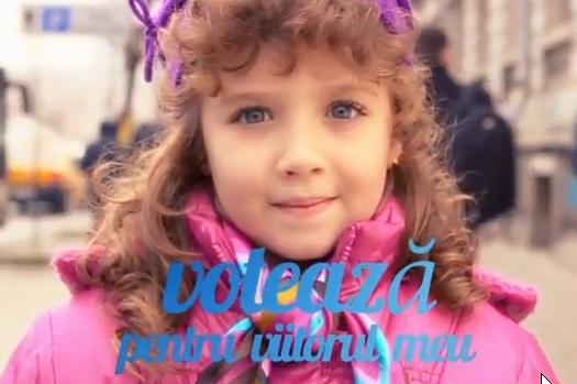 Mircea Badea a postat un clip electoral cu Rontzi, nepoțica lui de 5 ani (VIDEO)