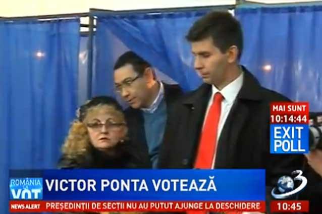 Ponta: Vasile Blaga s-a blocat singur. Mă bucur că n-a putut să voteze. M-am rugat de el să facem alegerile în noiembrie 