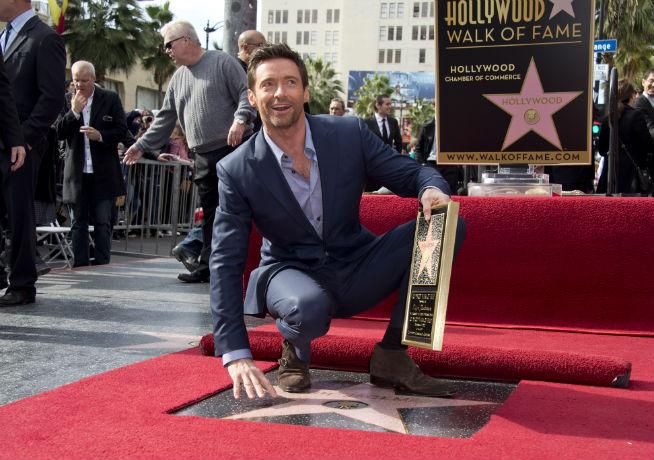 Hugh Jackman a primit o stea pe Walk of Fame din Los Angeles