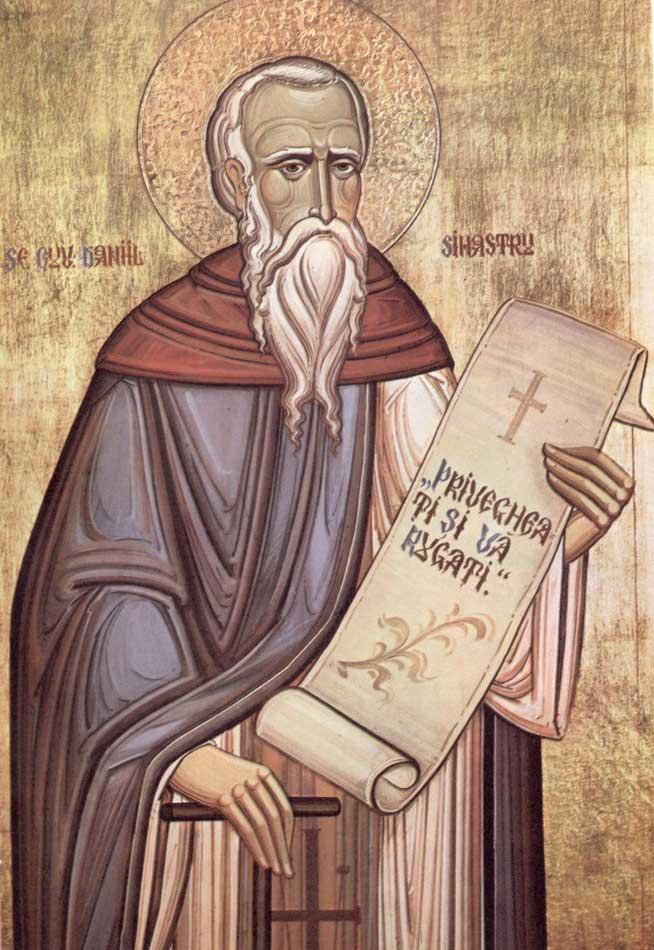 Sfântul Daniil, Sihastrul cel Bătrân