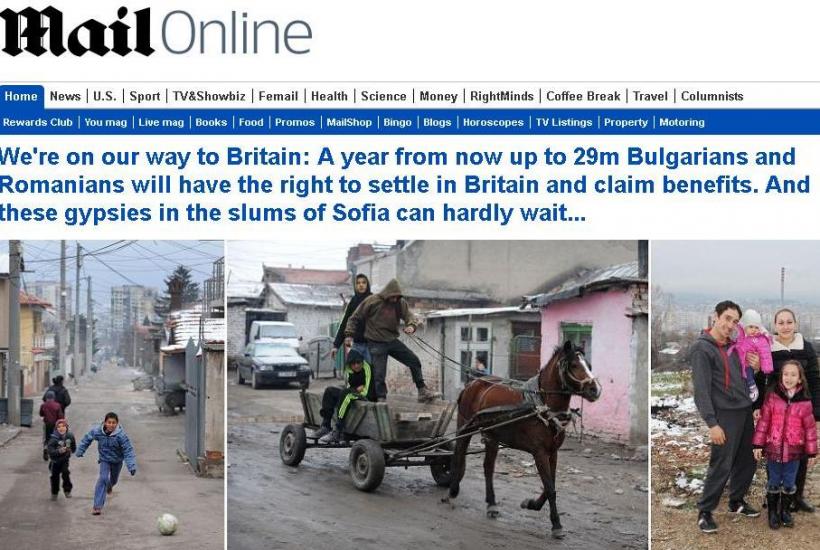 &quot;Suntem în drum spre Marea Britanie!&quot;. Daily Mail: 29 de milioane de români şi bulgari vor putea locui în Marea Britanie şi vor cere ajutor social