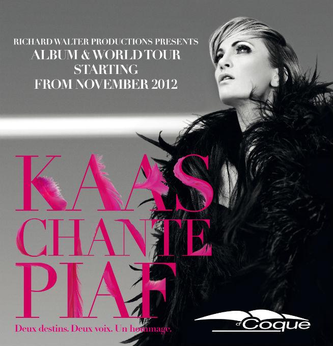 Patricia Kaas vine la Bucureşti cu noul album „Kaas Chante Piaf”