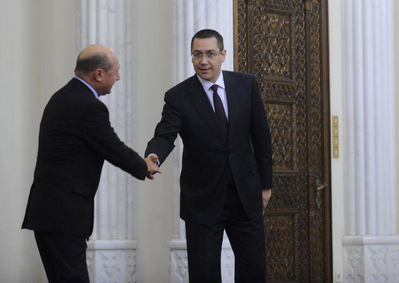 Ponta - Băsescu, prima întâlnire din 2013, la Cotroceni