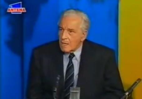 Sergiu Nicolaescu, replici dure într-o emisiune despre Revoluție (VIDEO 1996)