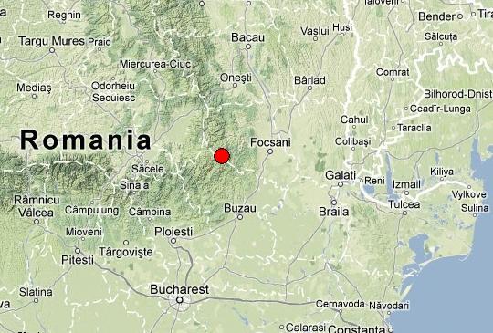 Un nou cutremur a zguduit Vrancea. Este al 14-lea seism produs în România, de la începutul anului
