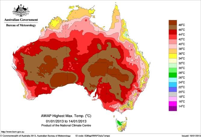 Record de căldură în Australia: Termometrul a atins 45,8 grade Celsius la Sydney