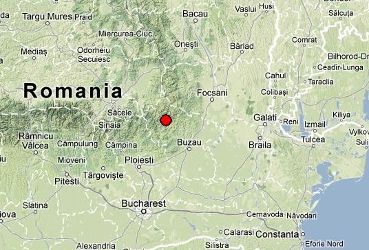 Cutremur în Vrancea. Seismul s-a produs la o adâncime de 132 de kilometri