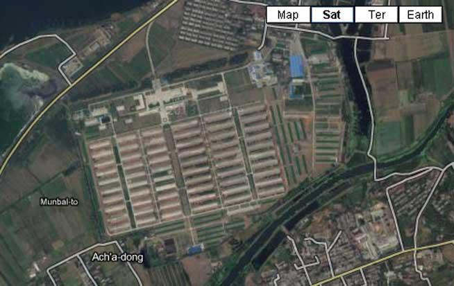 Noile imagini Google Maps dau în vileag lagărele dictaturii nord-coreene