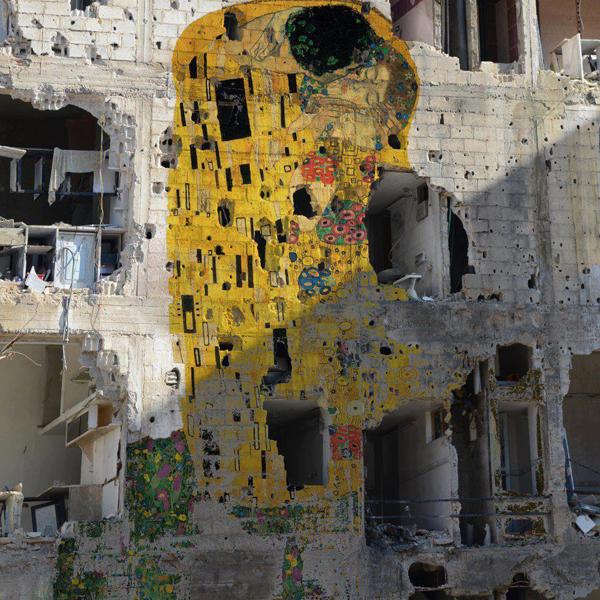 Siria între război civil şi strigătul de durere al unui artist plastic