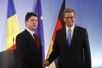 Titus Corlăţean s-a intalnit cu Guido Westerwelle pentru susţinerea unei decizii favorabile de aderare a României la spaţiul Schengen
