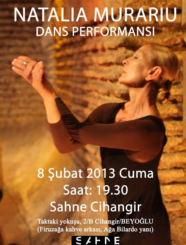 Românca Natalia Murariu dansează la Istanbul