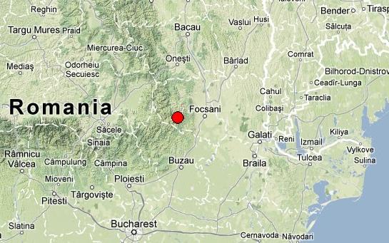 Un nou cutremur a zguduit Vrancea. Seismul s-a produs la o adâncime de 127 de kilometri