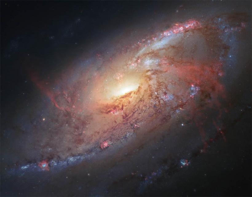 O uriașă gaură neagră „mănâncă” o galaxie și provoacă un fenomen nemaiîntâlnit (VIDEO)
