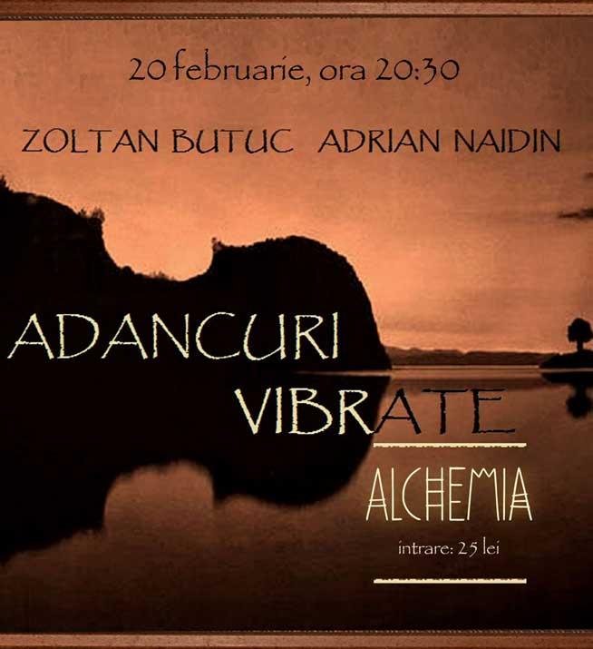 Adrian Naidin şi Zoltan Butuc, la Alchemia 