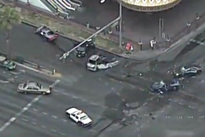 Schimb de focuri de armă în centrul Las Vegas soldat cu trei morţi între care un cântăreţ de rap