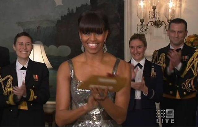 Michelle Obama, duplex video la Oscar. Prima Doamnă a Americii a anunţat premiul pentru &quot;Cel mai bun film&quot; (VIDEO)