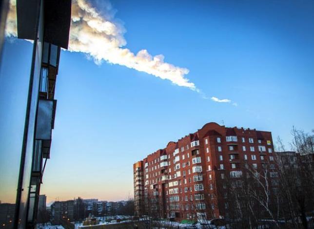 Cum s-a auzit explozia meteoritului care a explodat deasupra Rusiei (AUDIO)