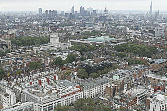 Cea mai mare fotografie panoramică a Londrei
