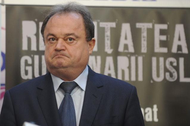 Vasile Blaga: Ar fi naturală o alianţă cu PNL, în schimb nu mă văd la guvernare cu Dan Diaconescu