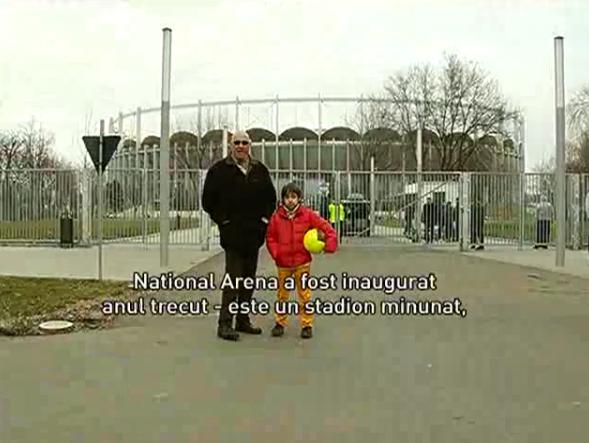 Niels Schnecker şi fiul său, ghizi pentru fanii lui Chelsea care vin la Bucureşti, la meciul cu Steaua (VIDEO)