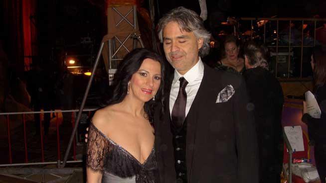 Angela Gheorghiu invitata lui Bocelli