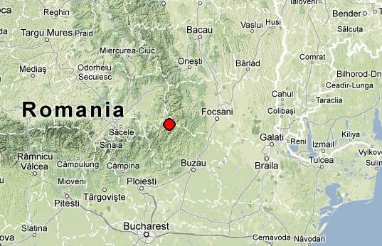 Cutremur în Vrancea. Seismul a avut loc la o adâncime de 154 kilometri