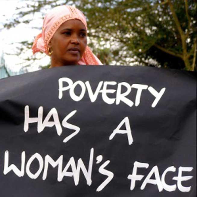 Sărăcia are chip de femeie