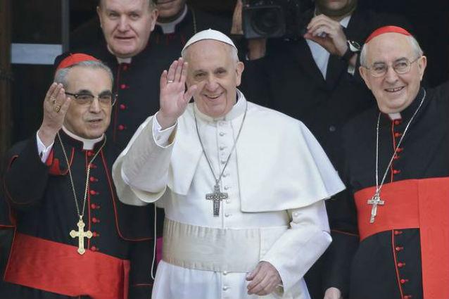 Papa Francisc a oficiat prima slujba, in Capela Sixtina