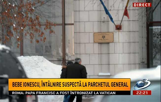 Întâlnire secretă între Bebe Ionescu, cuscrul lui Traian Băsescu, şi procurorul Dumitru Cismaru, procuror la ÎCCJ (imagini)