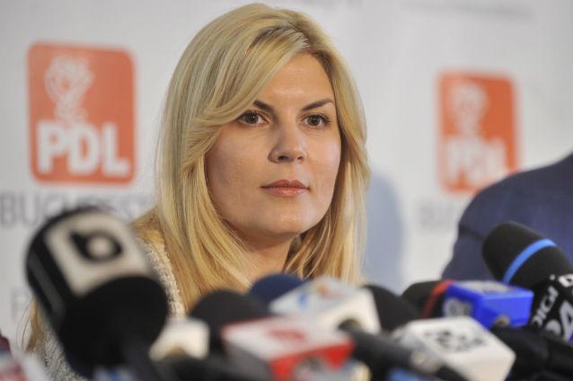 Elena Udrea: Nu cred că va fi necesar un al doilea tur pentru alegerea preşedintelui PDL