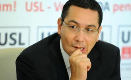 Victor Ponta va prelua interimar conducerea Ministerului Justiţiei