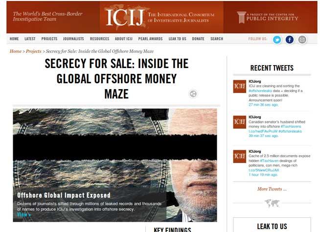 Milioane de tranzacţii scoase la iveală după 15 luni de anchete jurnalistice. Bomba “Offshore Leaks” bagă paradisurile fiscale în criză