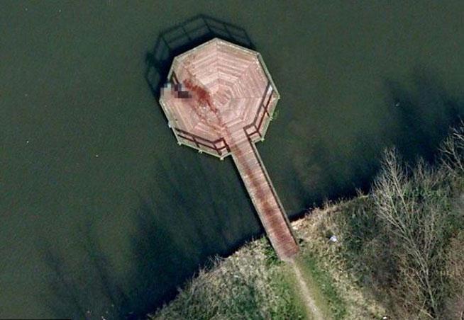 Crimă capturată de Google Earth într-un oraş din Olanda. Imaginea care a creat multe controverse