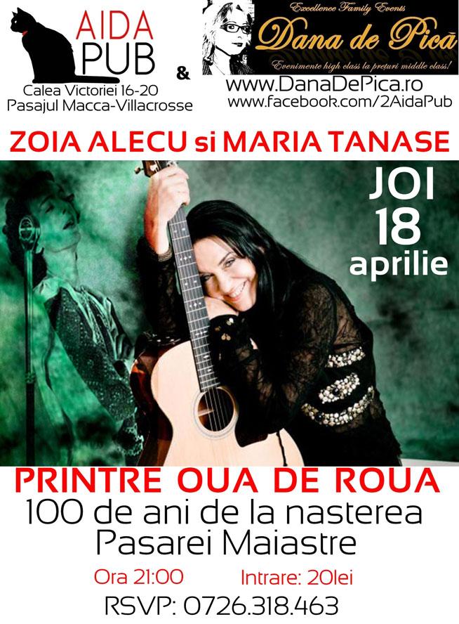 Zoia Alecu şi Maria Tănase: “Printre ouă de rouă” 18450272