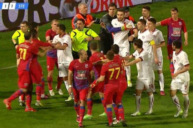Vezi ce sanctiuni dictat LPF dupa derby-ul Rapid - Steaua