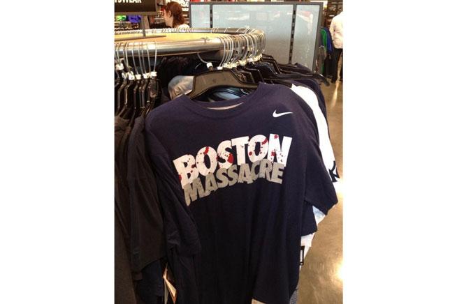 Nike a retras de la vânzare legendarul tricou “Boston Massacre”, din cauza atentatului de la maraton