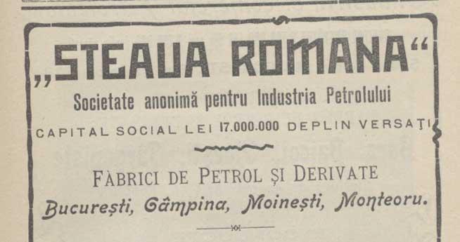 Istorii din Bucureşti. «Steaua» petrolului românesc