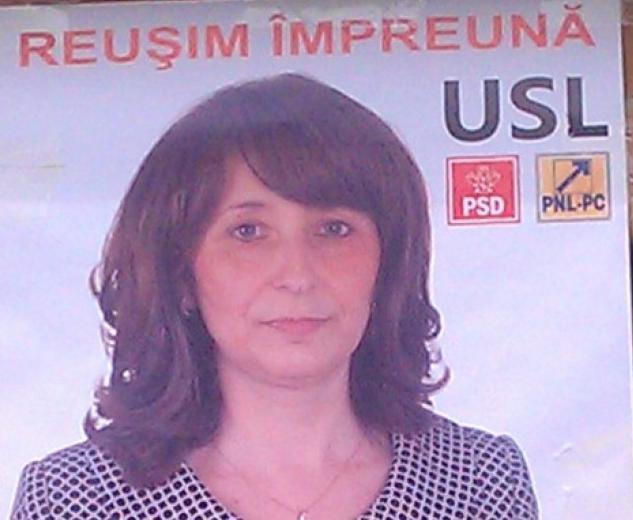 Soţia pedelistului Omer Radovancovici, candidatul USL pentru funcţia de primar lăsată liberă de soţul ajuns în puşcărie 