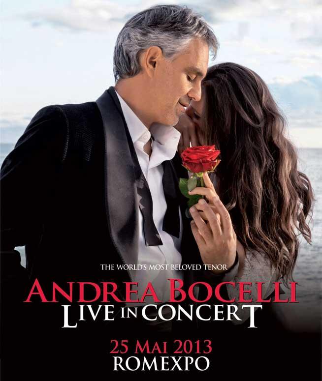 Repetiţii la Sala Radio pentru concertul Bocelli