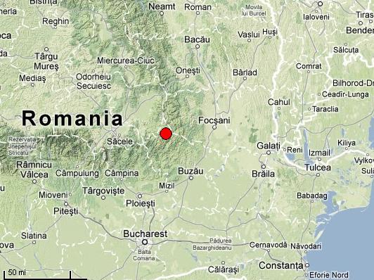 Cutremur în Vrancea, al 12-lea de la începutul acestei luni