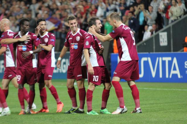 CFR Cluj s-a calificat în finala Cupei României
