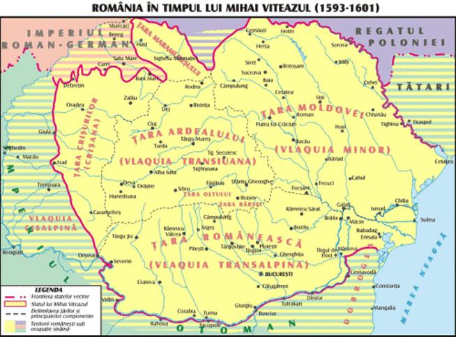 27 mai 1600. 413 ani de la Prima Unire a celor trei Ţări Româneşi sub domnia Mihai Viteazul 18453418