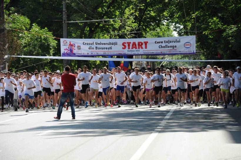 Duminica la facultate! 3000 de participanti – studenti, elevi, copii si adulti – au alergat la  Crosul Universitatii din Bucuresti, Cora Lujerului Challenge Editia a XXI-a 