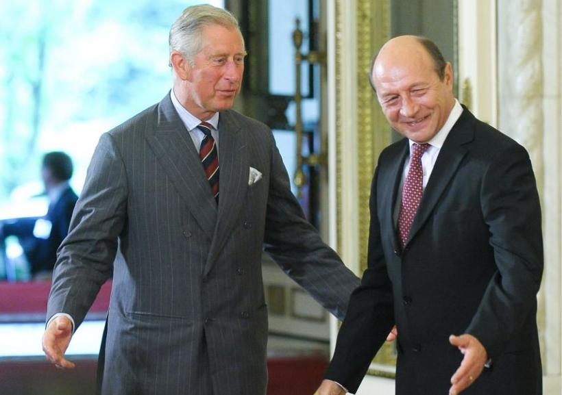 Prinţul Charles, primit de preşedinte la Cotroceni. Băsescu: Am înţeles că v-aţi mai luat o casă, în curând o să aveţi un sat întreg